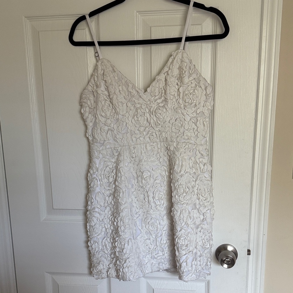 House of CB Elegant Cream Dress